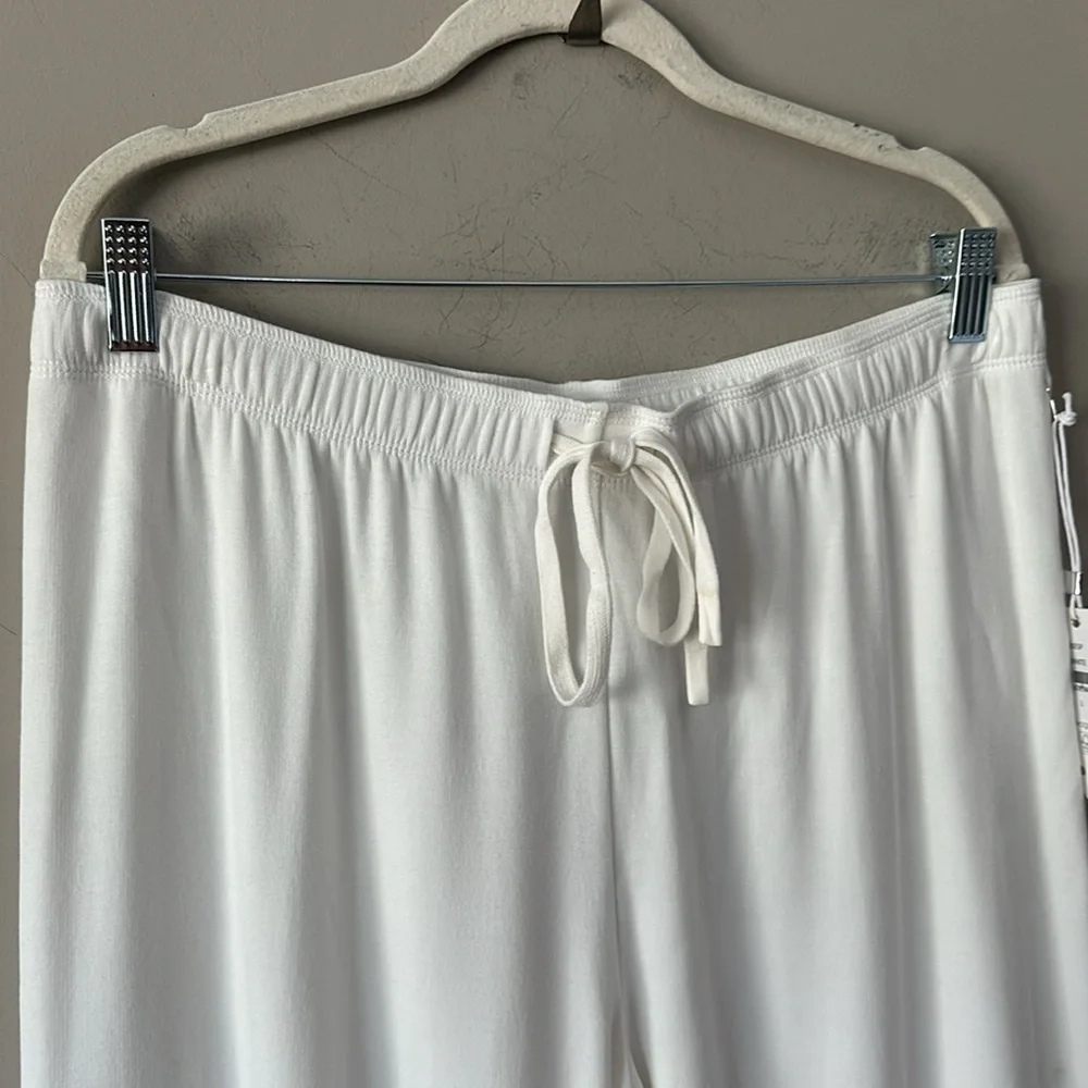 IVORY & BIRCH PJ Salvage Summer Eyelet Banded Pant large NWT